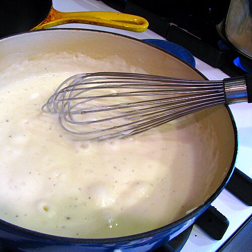 как сделать белый соус